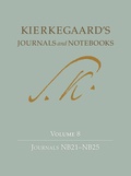 Cover: Kierkegaard's Journals and Notebooks, Volume 8 - Princeton University Press