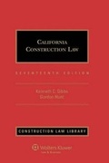 Cover: California Construction Law, Seventeenth Edition - Aspen Publishers Inc.,U.S.