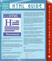 Abbildung von: HTML Guide (Speedy Study Guides) - Dot EDU