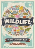 Cover: Wildlife: A Map Colouring Book - Buster Books