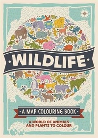 Enlarge image Cover: Wildlife: A Map Colouring Book - Buster Books