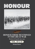 Cover: Honour Those Mentioned in the Great War 1914-1922: G-O: Volume II - Token Publishing Ltd