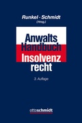 Cover: Anwalts-Handbuch Insolvenzrecht - Otto Schmidt Verlag