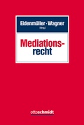Cover: Mediationsrecht - Otto Schmidt Verlag