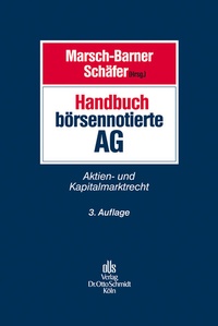 Abbildung von: Handbuch Boersennotierte AG - Otto Schmidt Verlag
