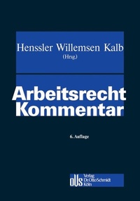 Abbildung von: Arbeitsrecht Kommentar - Otto Schmidt Verlag