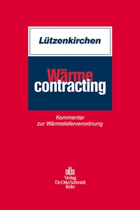 Bild vergrößern Bild: Waermecontracting - Otto Schmidt Verlag