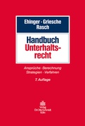 Cover: Handbuch Unterhaltsrecht - Otto Schmidt Verlag