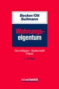 Cover: Wohnungseigentum - Otto Schmidt Verlag