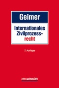 Cover: Internationales Zivilprozessrecht - Otto Schmidt Verlag
