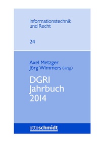 Abbildung von: Dgri Jahrbuch 2014 - Otto Schmidt Verlag