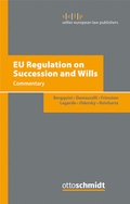 Cover: EU-Regulation on Succession and Wills - Otto Schmidt Verlag