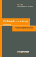 Cover: Eu-Erbrechtsverordnung - Otto Schmidt Verlag