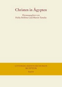 Abbildung von: Christen in Ägypten - Harrassowitz Verlag