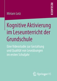 Abbildung von: Kognitive Aktivierung im Leseunterricht der Grundschule - Springer VS
