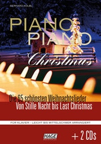 Abbildung von: Piano Piano Christmas + 2 CDs - Hage Musikverlag