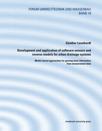 Enlarge image Cover: Development and application of software sensors and reverse models for urban drainage systems - innsbruck university press