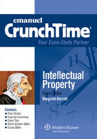 Enlarge image Cover: Emanuel Crunchtime for Intellectual Property - Aspen Publishers Inc.,U.S.