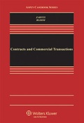 Bild: Contracts and Commercial Transactions - Aspen Publishers Inc.,U.S.