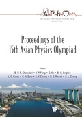 Cover: Proceedings Of The 15th Asian Physics Olympiad - World Scientific Publishing Co Pte Ltd