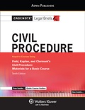 Abbildung von: Casenote Legal Briefs for Civil Procedure, Keyed to Field, Kaplan and Clermont - Aspen Publishers Inc.,U.S.