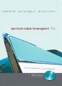 Abbildung von: Quantitative Analysis for Management with CD - Pearson
