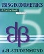 Cover: Using Econometrics - Pearson