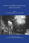 Cover: Ancients and Moderns in Europe - Voltaire Foundation