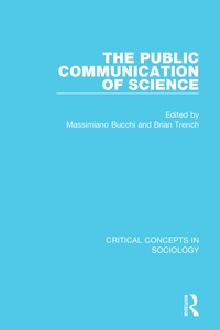 Enlarge image Cover: The Public Communication of Science, 4-vol. set - Routledge