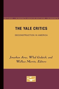 Enlarge image Cover: The Yale Critics - University of Minnesota Press