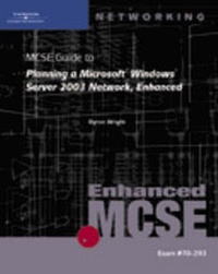 Enlarge image Cover: 70-293: MCSE Guide to Planning a Microsoft Windows Server 2003 Network - Delmar Cengage Learning