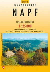 Abbildung von: 2522T Napf Wanderkarte - swisstopo