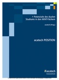 Cover: Potenziale des dualen Studiums in den MINT-F&auml;chern - utzverlag