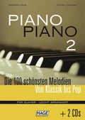 Cover: Piano Piano 2 - leicht arrangiert mit 2 CDs - Hage Musikverlag