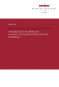 Cover: Vergaberecht im Umbruch II - Die neuen EU-Vergaberichtlinien und ihre Umsetzung - Bucerius Law School