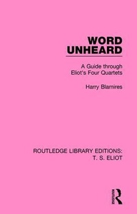 Enlarge image Cover: Word Unheard - Routledge
