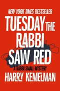 Cover: Tuesday the Rabbi Saw Red - Open Road Media Mystery & Thriller