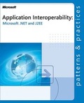 Cover: Application Interoperability - Microsoft #174, .NET and J2EE - Microsoft Press