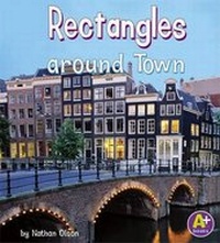 Enlarge image Cover: Rectangles Around Town - Capstone Press