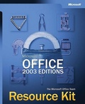 Cover: Microsoft Office 2003 Editions Resource Kit - Microsoft Press