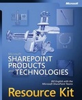 Cover: Microsoft SharePoint Products and Technologies Resource Kit - Microsoft Press