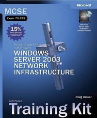 Abbildung von: Planning and Maintaining a Microsoft (R) Windows Server" 2003 Network Infrastructure - Microsoft Press