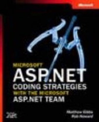 Enlarge image Cover: ASP.NET Coding Strategies with the ASP.NET Team - Microsoft Press
