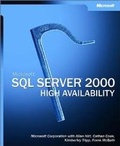 Cover: Microsoft SQL Server 2000 High Availability - Microsoft Press
