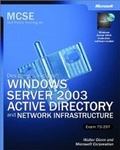 Cover: Designing a Microsoft (R) Windows Server" 2003 Active Directory (R) and Network Infrastructure - Microsoft Press