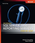 Cover: Microsoft SQL Server 2000 Reporting Services Step by Step - Microsoft Press
