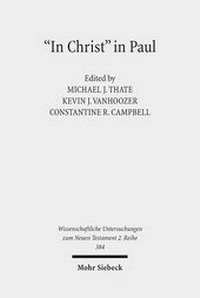 Abbildung von: "In Christ" in Paul - Mohr Siebeck