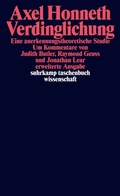 Cover: Verdinglichung - Suhrkamp