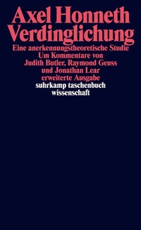 Enlarge image Cover: Verdinglichung - Suhrkamp