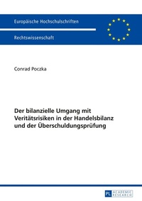 Abbildung von: Der bilanzielle Umgang mit Veritätsrisiken in der Handelsbilanz und der Überschuldungsprüfung - Peter Lang Verlag